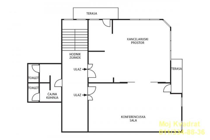 Palilula, Palilulska pijaca - 27. marta, 105m2