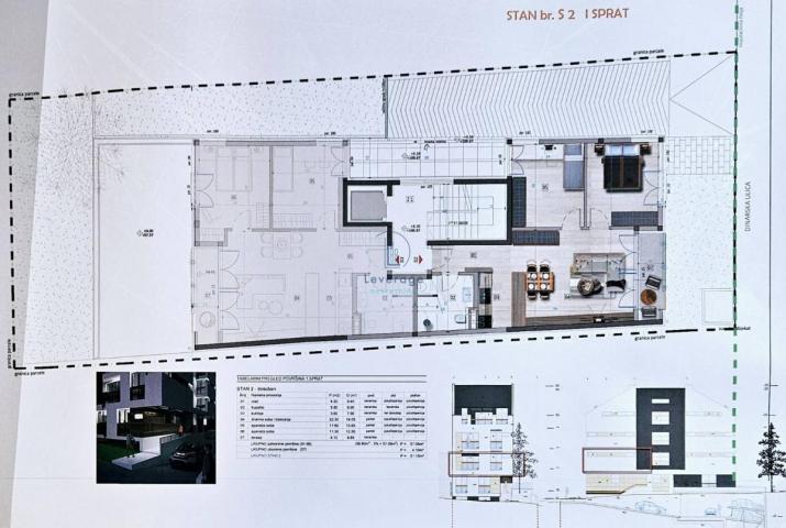 Lux novogradnja, Autokomanda, 61. 15 m2, cena+pdv