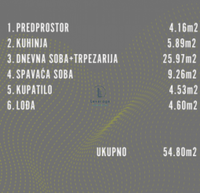 Lux novogradnja u centru Obrenovca, 54, 8m2, cena bez pdv-a