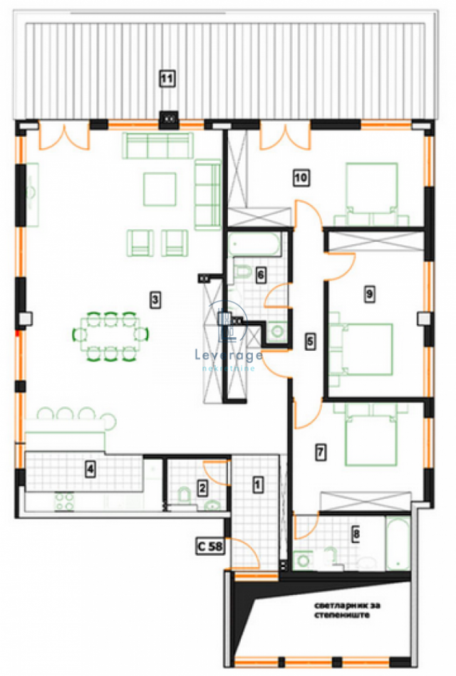 Lux, Novogradnja, Trošarina, 183, 19 m2, cena bez pdv