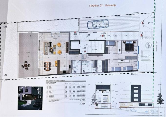 Lux novogradnja, Autokomanda, 114. 90 m2, cena+pdv