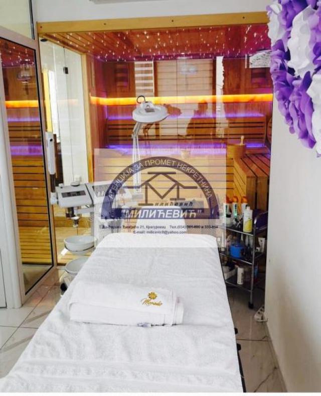 PRODAJE SE KOMPLETNO OPREMLJEN SPA and BEAUTY STUDIO U STROGOM CENTRU GRADA, GLAVNA ULICA 066301680