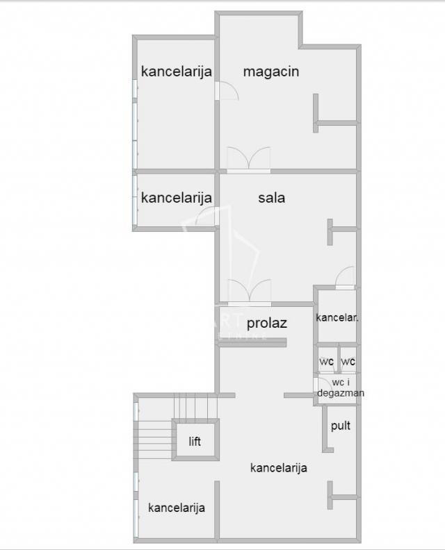 Poslovni prostor, Vračar, mereno 500m2 ID#6846