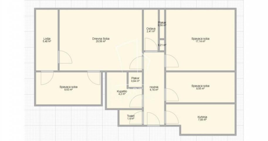 Blok 38, funkcionalan stan 86m2 ID#7472