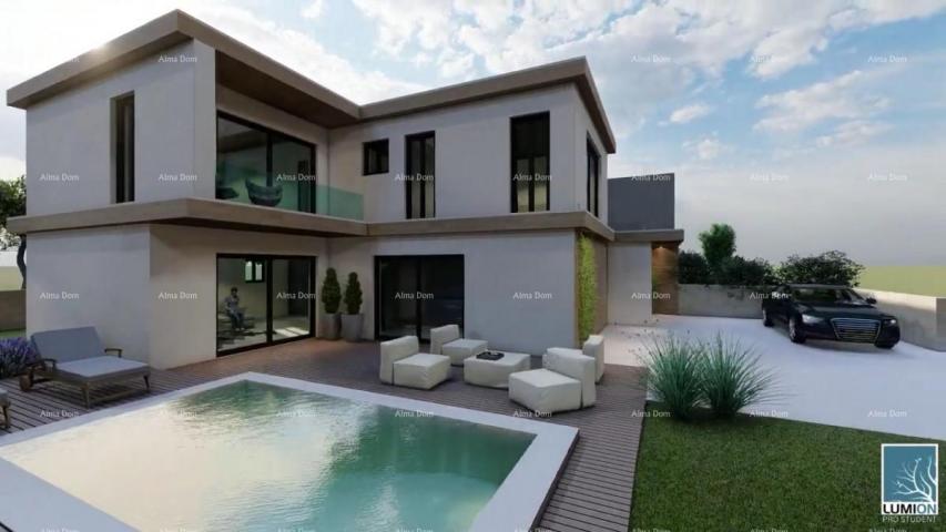 House New, modern villa for sale, near Medulin-Pomer!