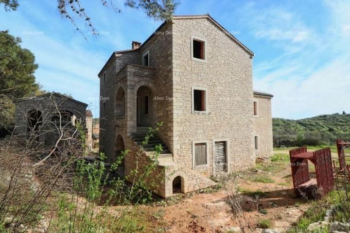 Haus Istrisches Steinhaus 14 km von Rovinj auf sehr großen Grundstück