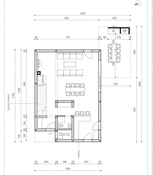 Građevinsko zemljište Građevinsko zemljište sa projektom i plaćenim doprinosima