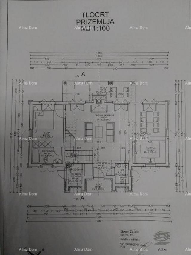 Građevinsko zemljište Građevinsko zemljište sa započetom gradnjom  u Valturi