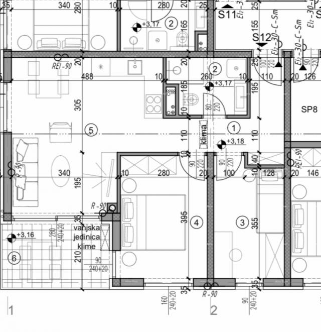 Apartment New building project in Pula! Apartment building with elevator, Monvidal.