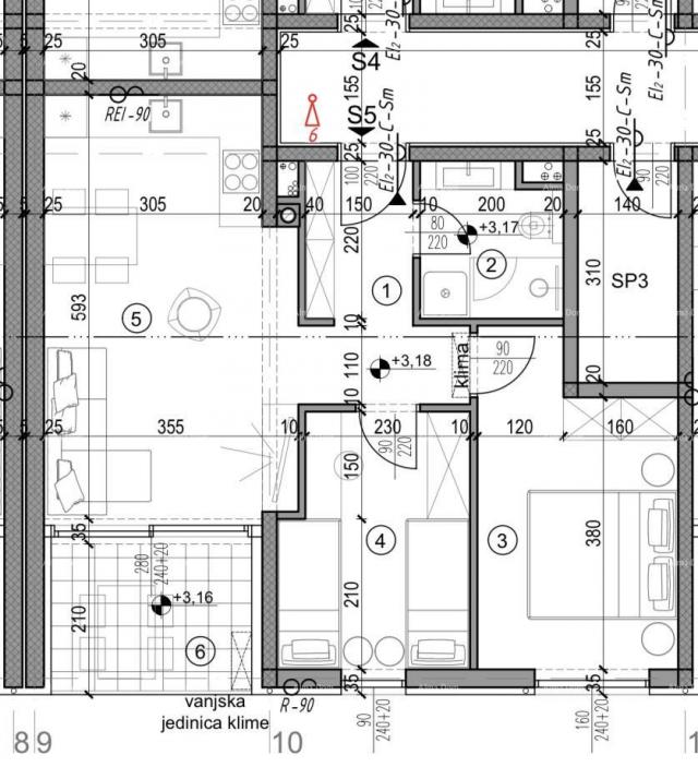 Apartment New building project in Pula! Modern apartment building close to the city centre.