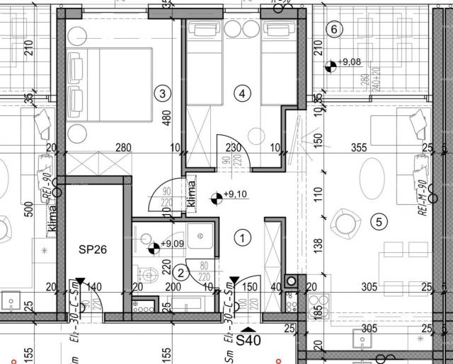 Wohnung Neubauprojekt in Pula! Modernes Apartmenthaus in der Nähe des Stadtzentrums.