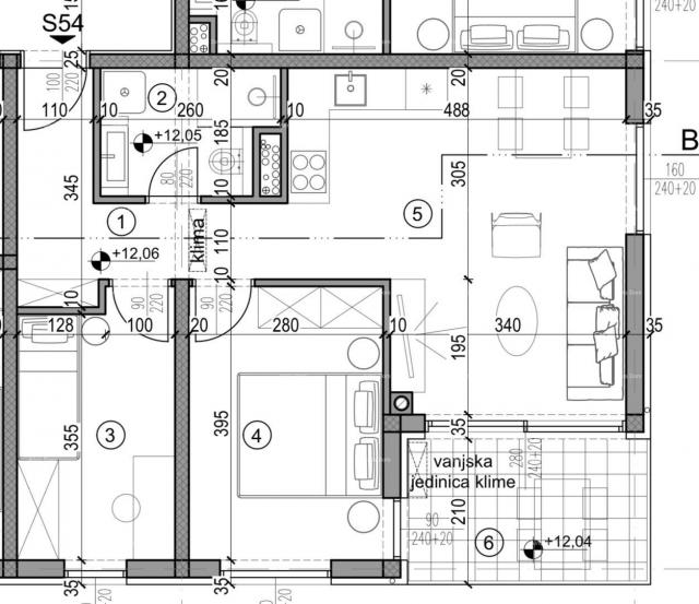 Wohnung Neubauprojekt in Pula! Modernes Apartmenthaus in der Nähe des Stadtzentrums.