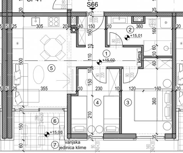 Wohnung Neubauprojekt in Pula! Modernes Apartmenthaus in der Nähe des Stadtzentrums.