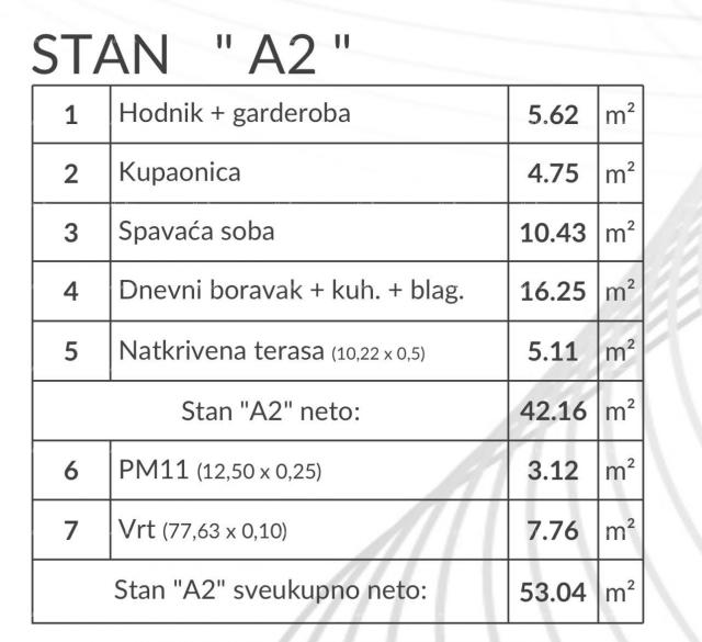 Stan Prodaja stanova u novom modernom projektu, Pula! Mogućnost kupnje stana na kredit!A2