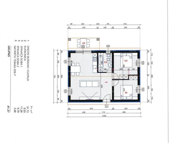 Građevinsko zemljište Građevinska parcela s projektom!