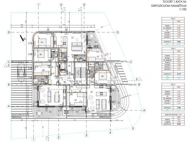 Wohnung Wohnungen zum Verkauf in einem neuen Projekt, Umag