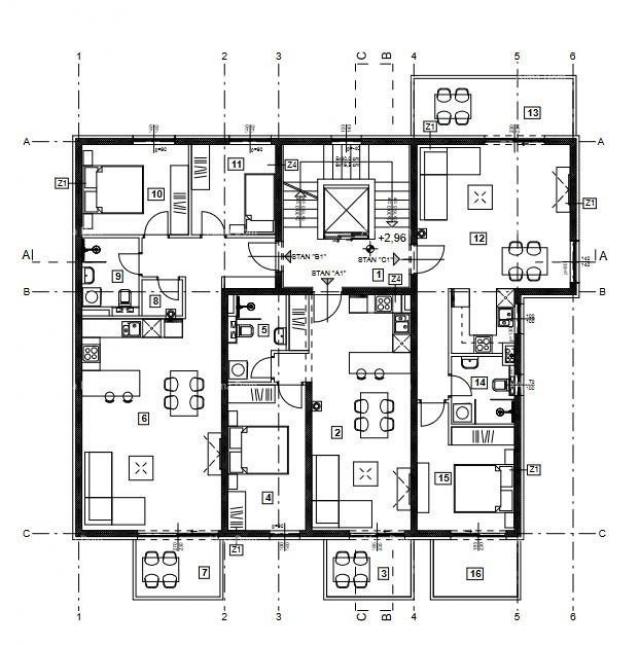 Wohnung Wohnungen zum Verkauf in einem neuen Gebäude, Vabriga, in der Nähe von Poreč!