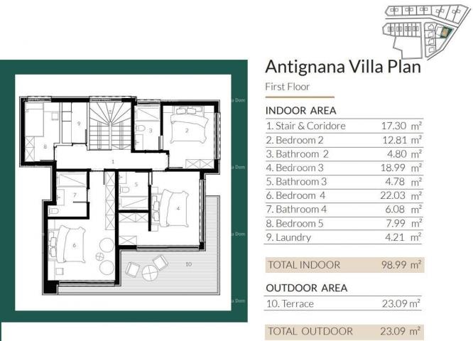 Kuća Prodaja modernih vila u predivnom stambenom naselju, Umag