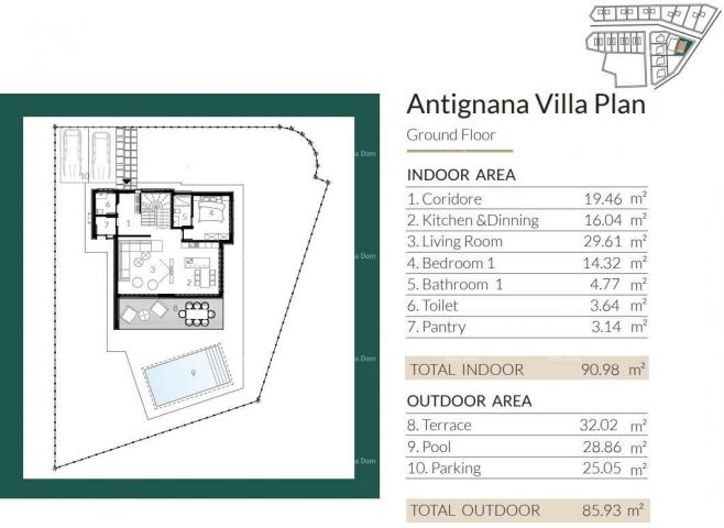 Kuća Prodaja modernih vila u predivnom stambenom naselju, Umag