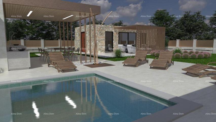 Villa Selling a luxurious, modern one-story house with a swimming pool, Vodnjan!