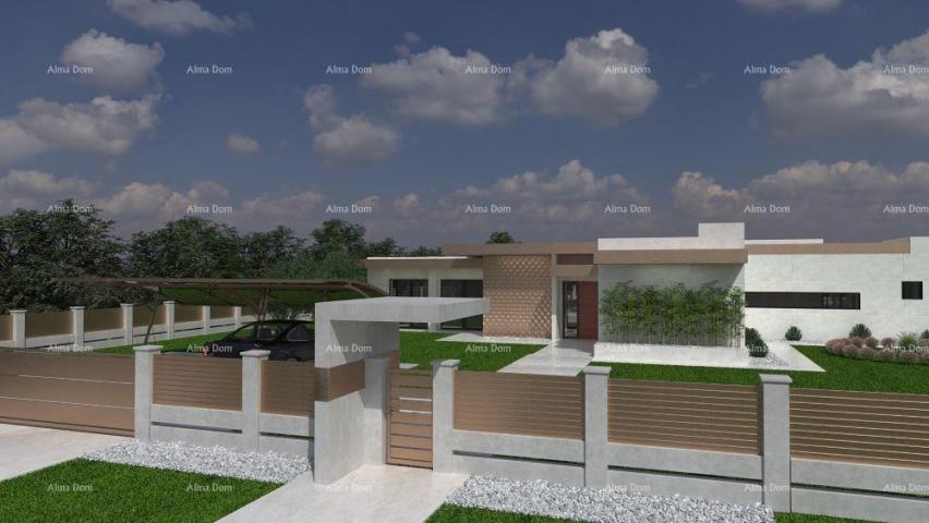 Villa Selling a luxurious, modern one-story house with a swimming pool, Vodnjan!