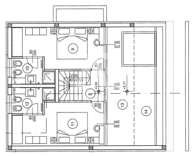 Crikvenica, luxury duplex apartment with pool! ID 192