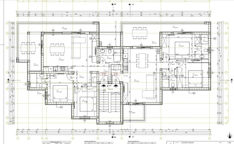 Malinska, surroundings, new building, apartment on the second floor. ID 305