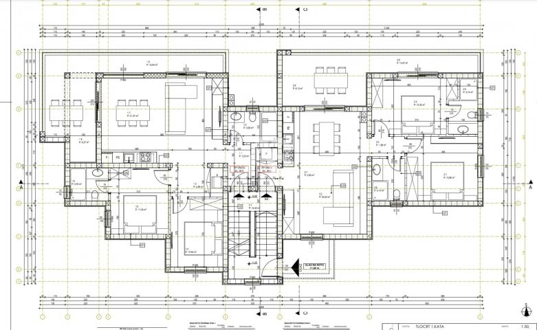 Malinska, surroundings, new building, apartment on the second floor. ID 305