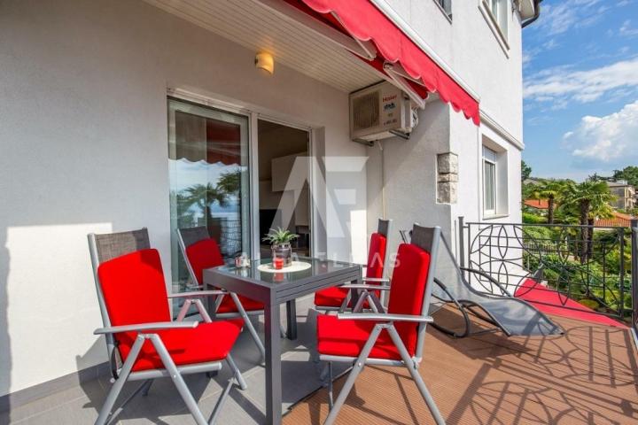 Opatija, apartman na prvom katu s predivnim pogledom na more!! ID 327 