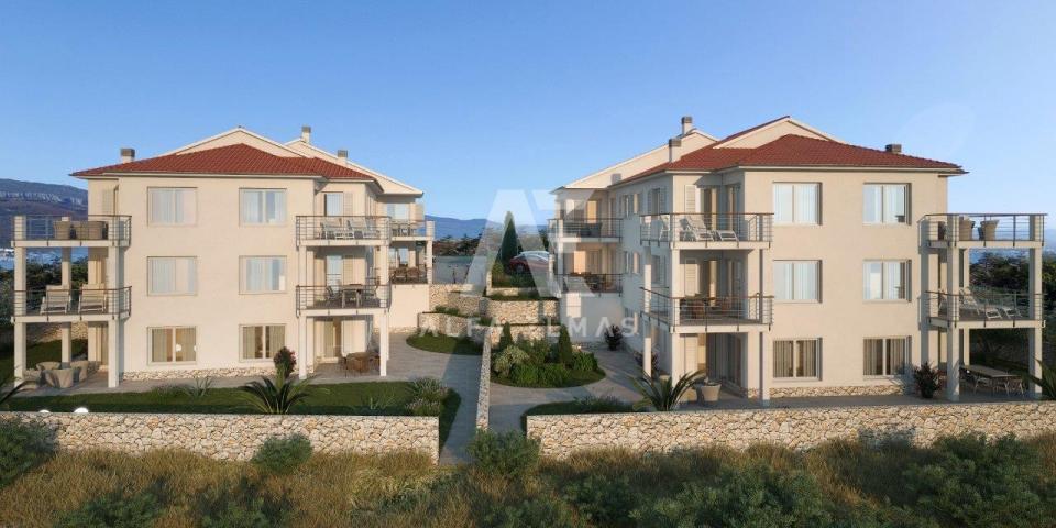 Šilo, newly built, two-room apartment, first row to the sea!! ID 353