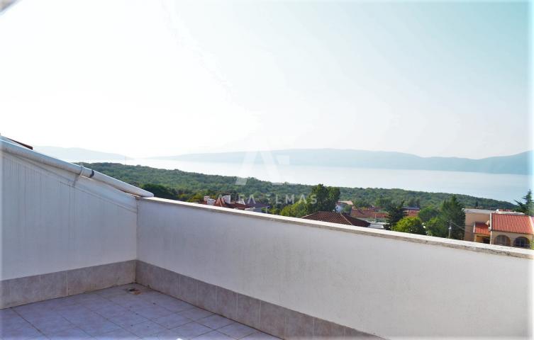 Krk, surroundings, apartment house with sea view!! ID 355