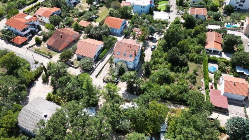 Krk, Umgebung, Haus zur Touristenmiete mit Meerblick!! ID 426