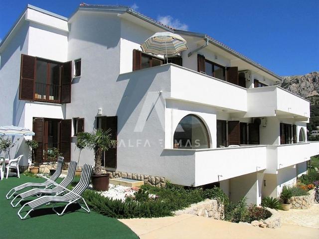 Baška, surroundings, beautiful apartment house with sea view!! ID 447