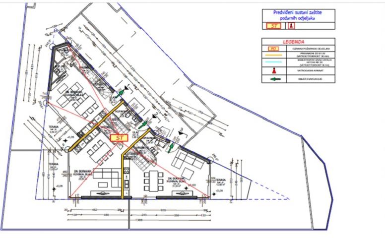 Punat, novogradnja, luksuzan dvoetažni apartman s panoramskim pogledom na more!! ID 457