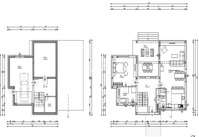 Dobrinj, surroundings, building land with a project in a quiet location!! ID 492