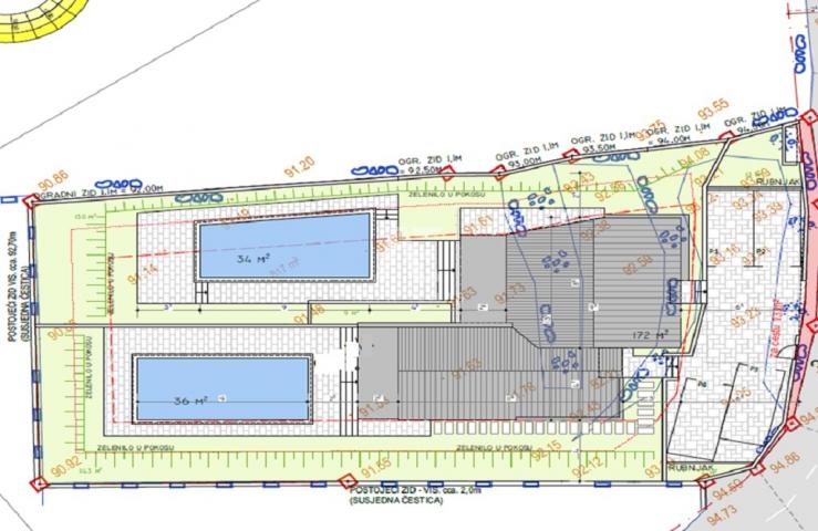 Malinska, Umgebung, Doppelhaushälfte in ruhiger Lage im Bau!! ID 494