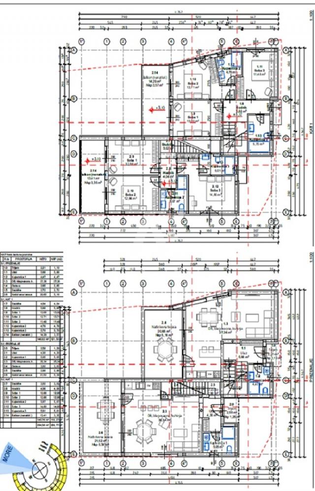 Malinska, Umgebung, Doppelhaushälfte in ruhiger Lage im Bau!! ID 494