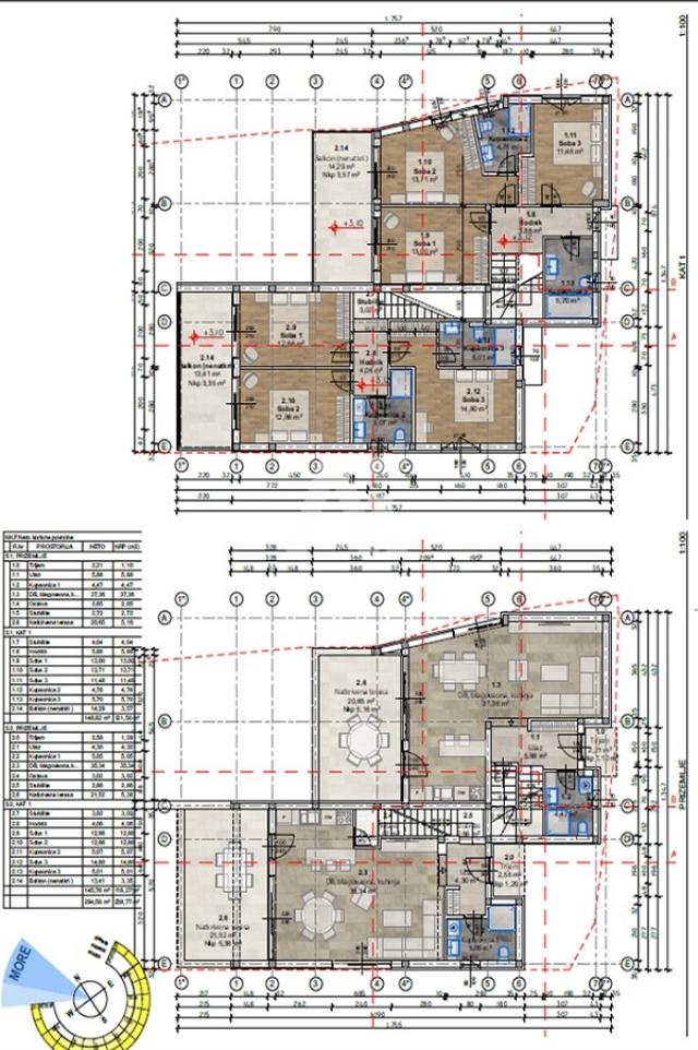 Malinska, Umgebung, Doppelhaushälfte in ruhiger Lage im Bau!! ID 494