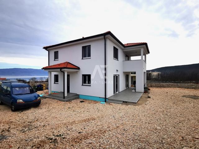 Vrbnik, newly built, detached house with a sea view!! ID 512