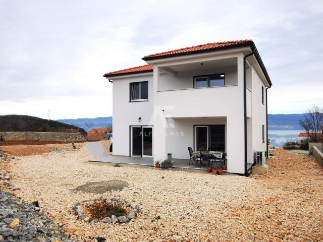 Vrbnik, newly built, detached house with a sea view!! ID 512