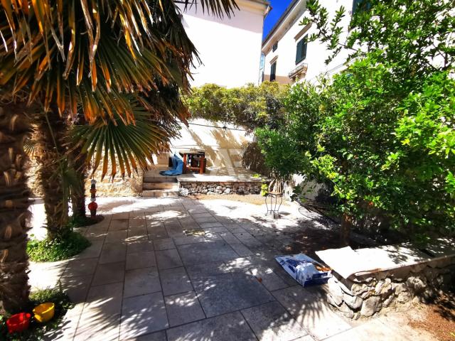 Krk, old town, renovated stone house with a garden and sea view! ID 546