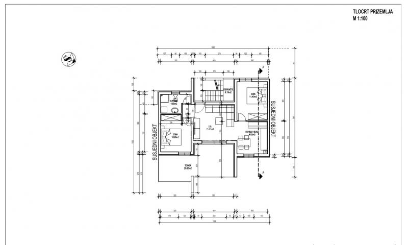 Modern ground-floor apartment with a garden in Čižići - ID 549