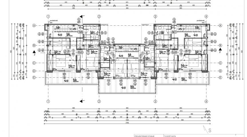 Exklusives Neubauhaus, erste Reihe zum Meer in Stara Novalja! ID 562