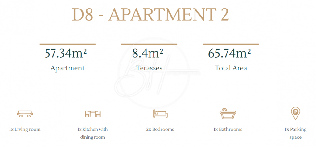 Wohnung Umag, 126,21m2