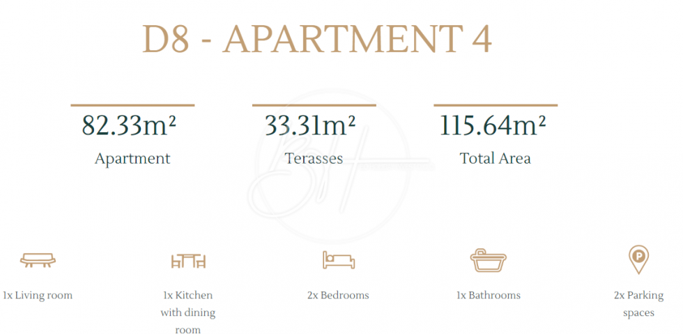 Wohnung Umag, 126,21m2