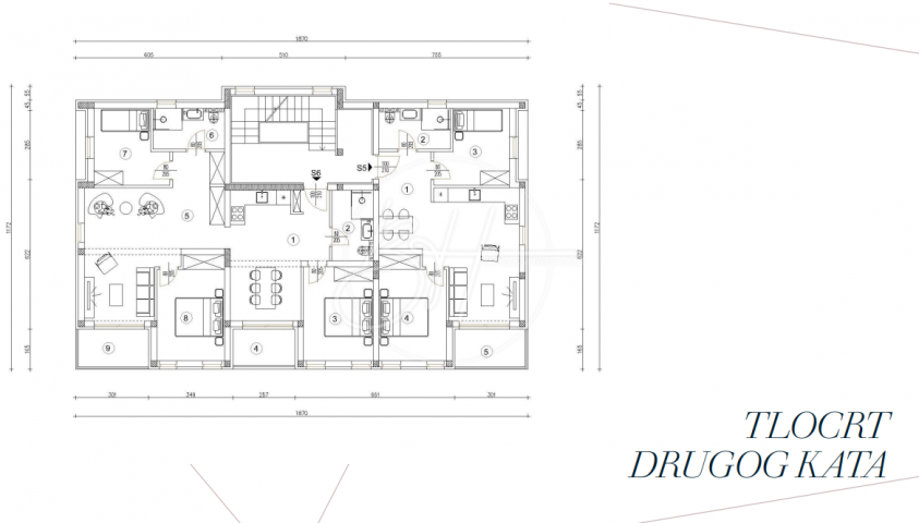 Flat Pula, 54,88m2