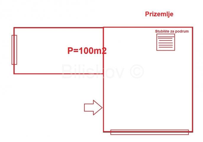 Prodaja, Zagreb, kod Kvatrića, Gotovčeva ulica, ulični lokal 170 m2