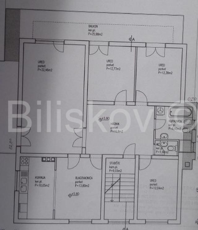 Prodaja, Pantovčak, samostojeća kuća, 2 GPM, 5 VPM, balkon