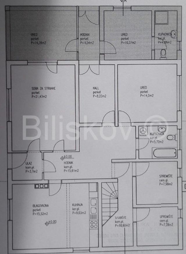 Prodaja, Pantovčak, samostojeća kuća, 2 GPM, 5 VPM, balkon