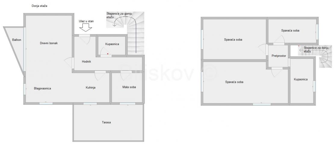 Prodaja, Zagreb, Trsje, 5-soban stan, garaža 21, 49m2